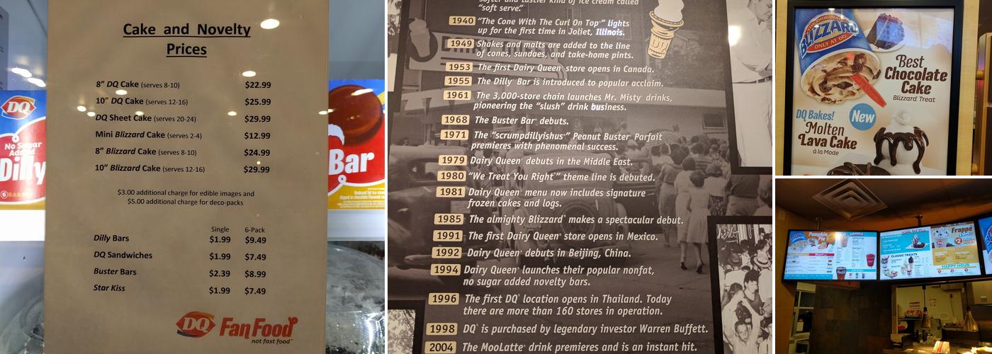 Dairy Queen Grill & Chill Menu