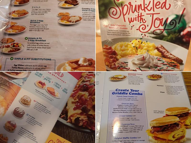 IHOP Menu