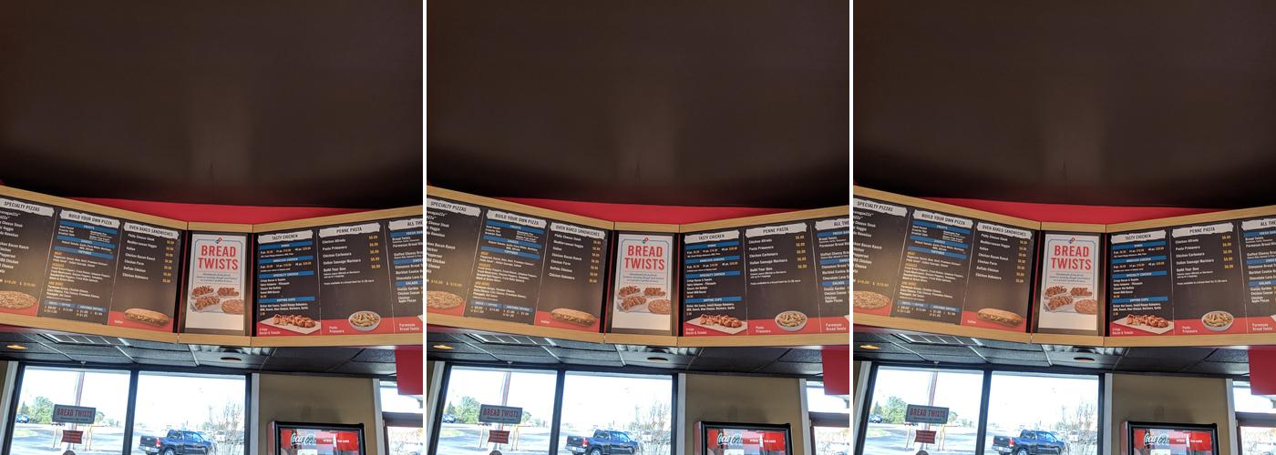 Domino's Pizza Menu