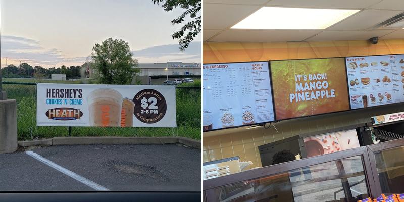 Dunkin' Menu