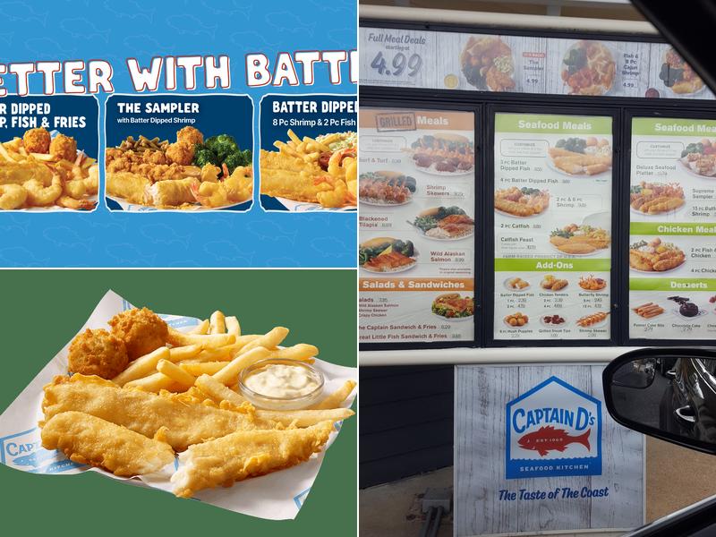 Captain D's Menu