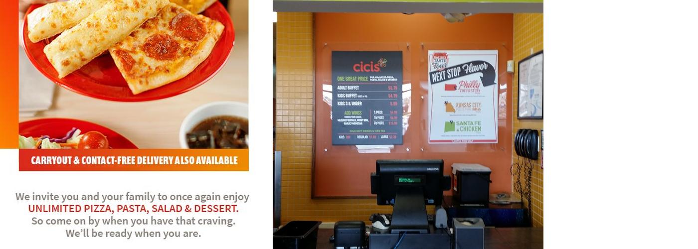 Cicis Pizza Menu