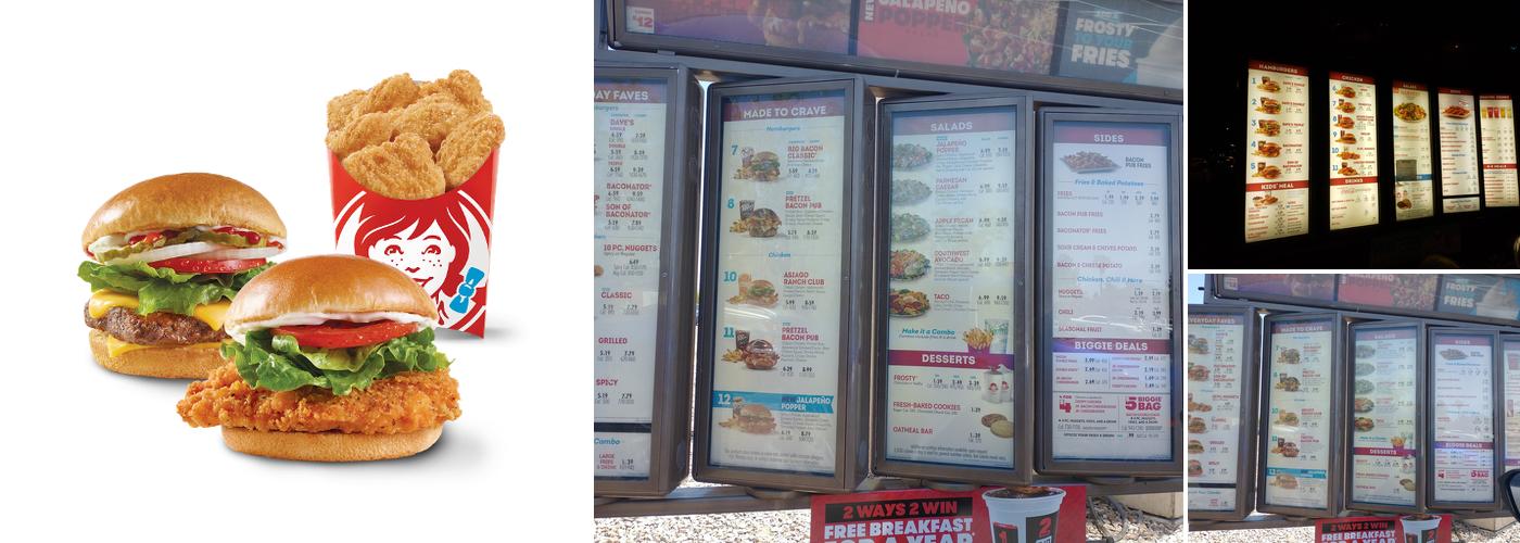 Wendy's Menu