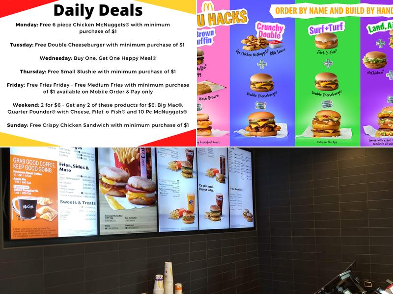 McDonald's Menu