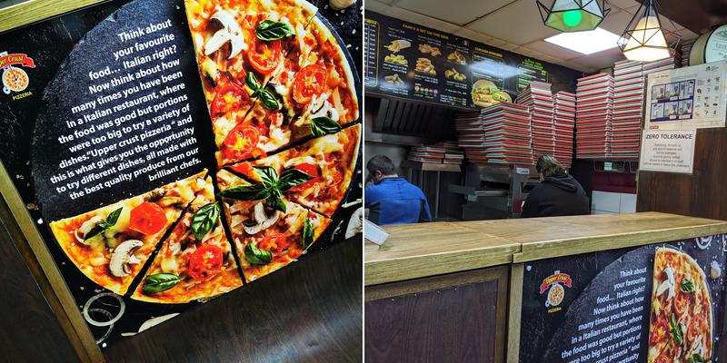 Upper Crust Pizzeria Menu