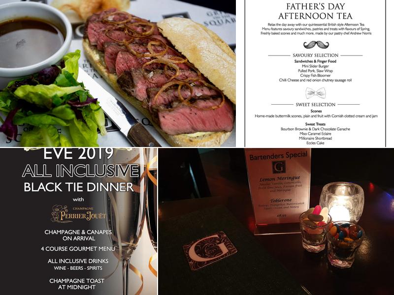 The Grill on the Square Menu