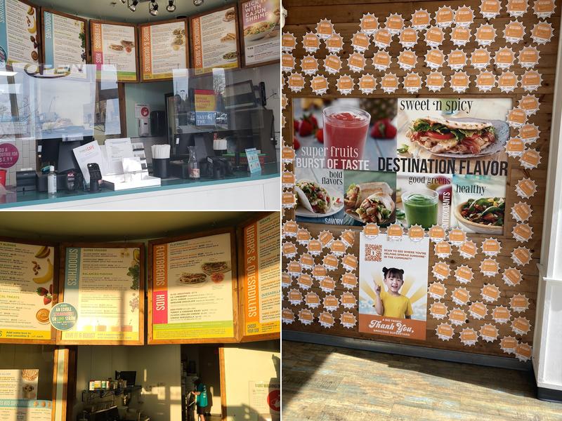 Tropical Smoothie Cafe Menu