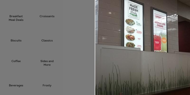 Wendy's Menu