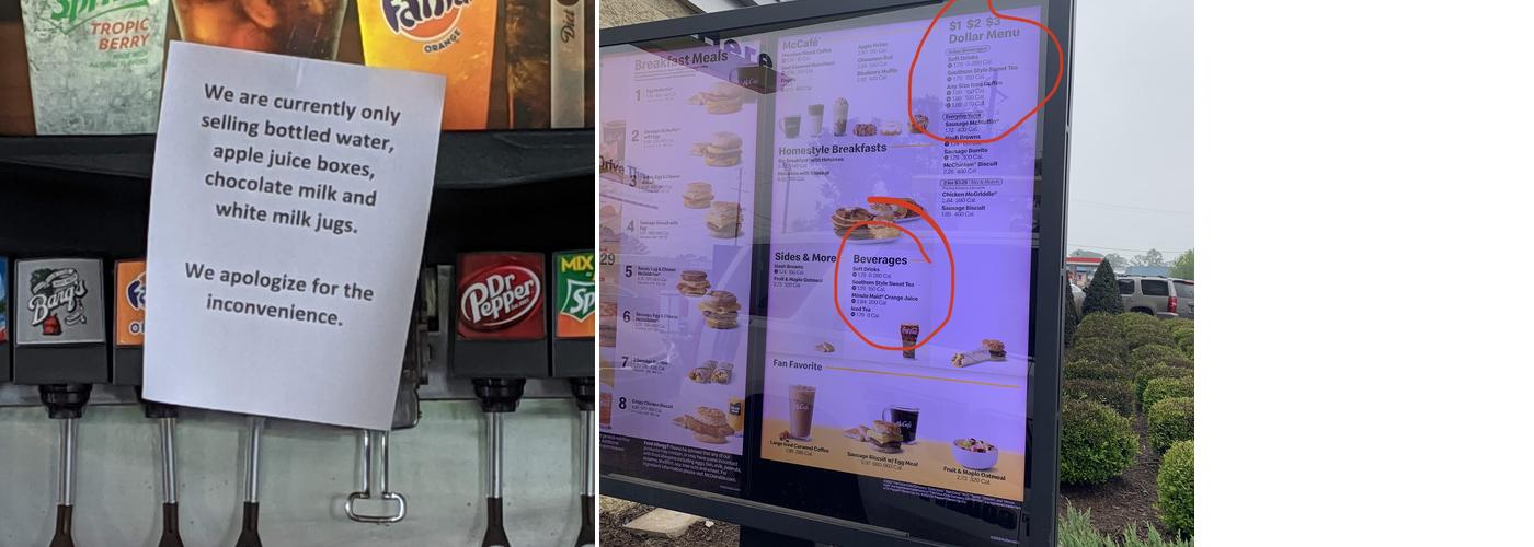 McDonald's Menu