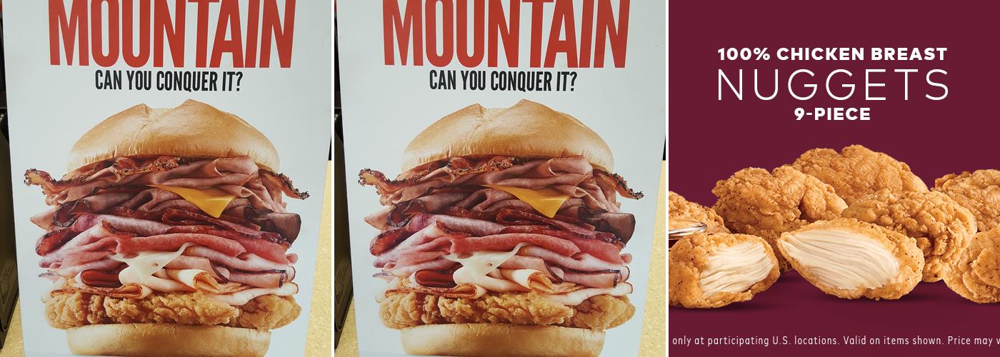 Arby's Menu