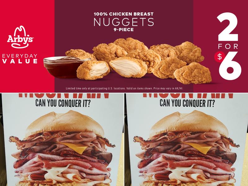 Arby's Menu