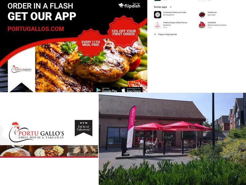 Portu Gallo's Restaurant Grill & Takeaway Menu