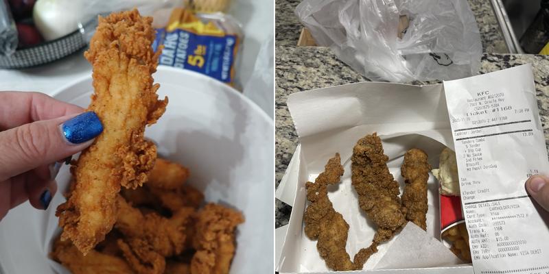 KFC Menu