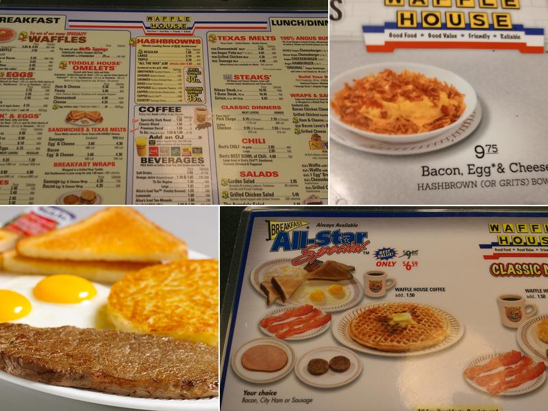 Waffle House Menu