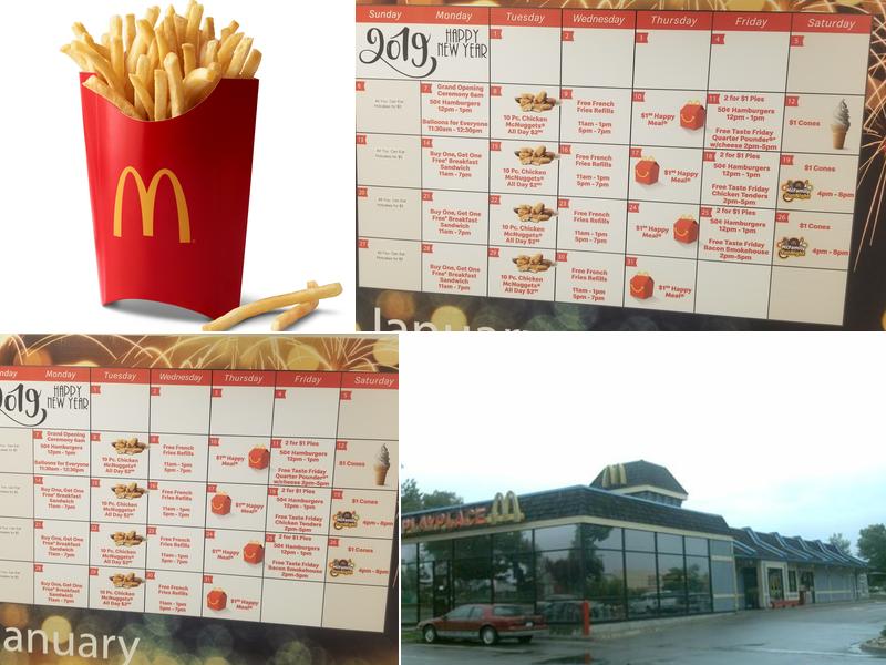 McDonald's Menu