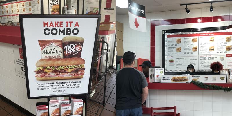 Firehouse Subs E. Hardy St. Menu