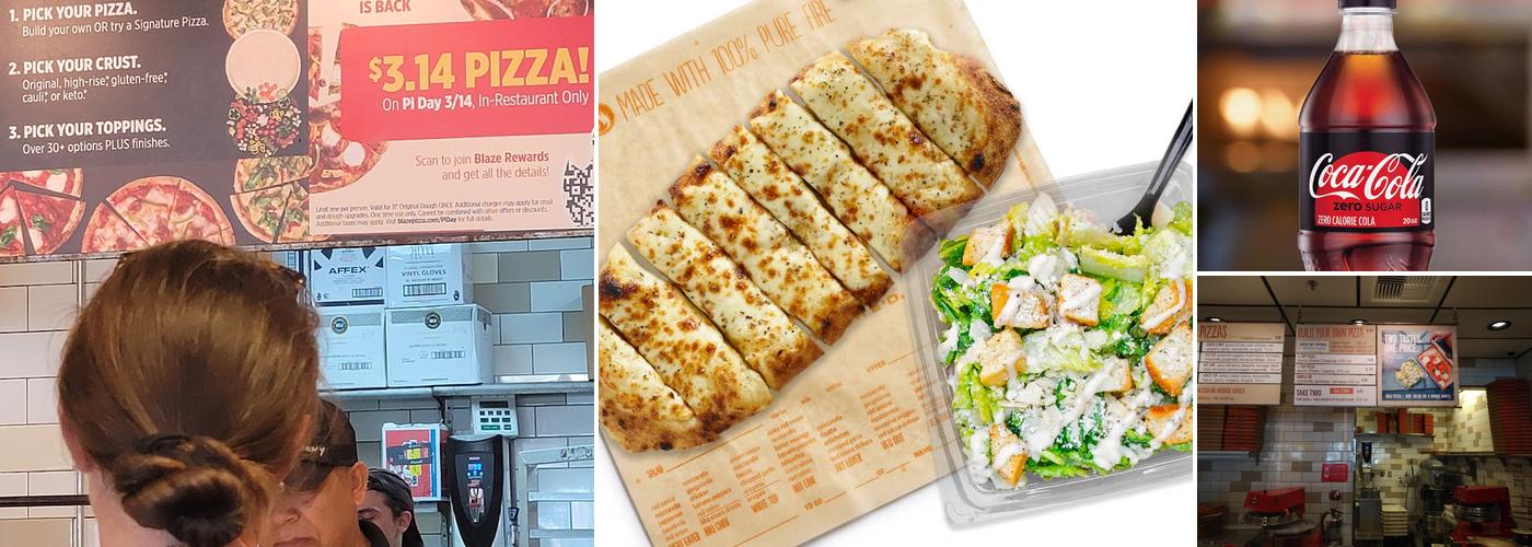 Blaze Pizza Menu