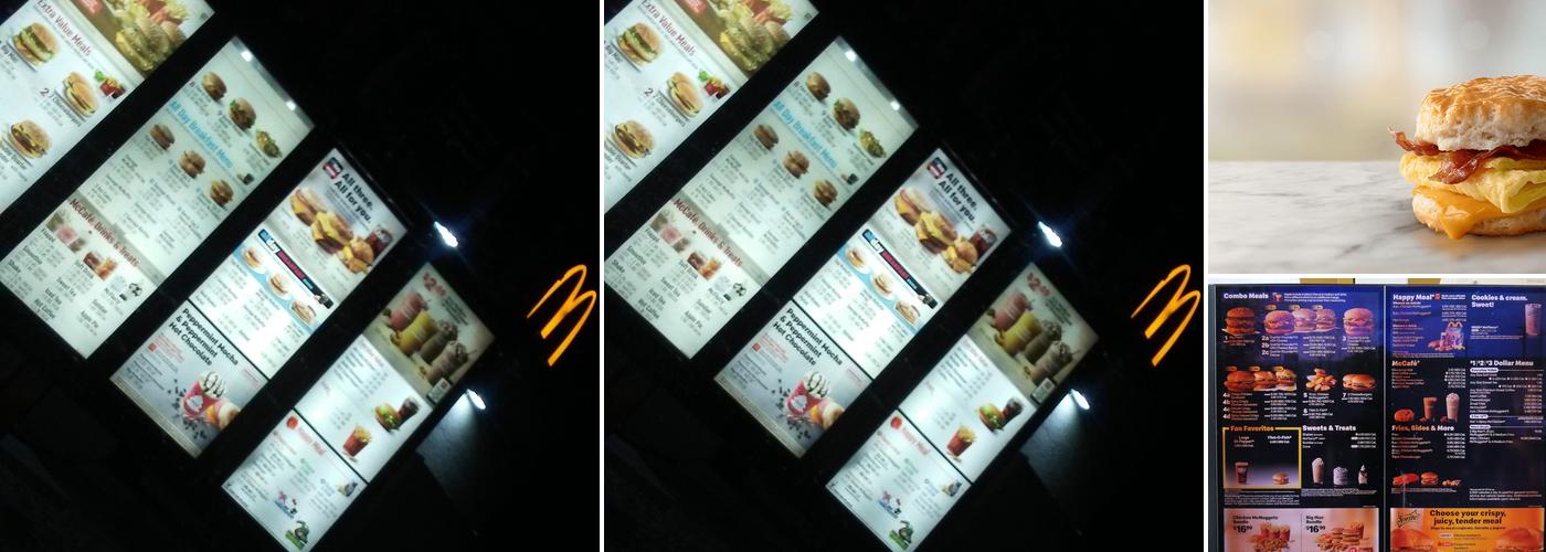 McDonald's Menu