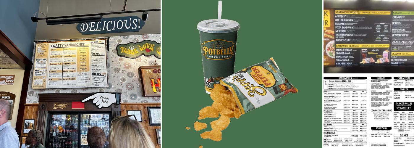 Potbelly Menu