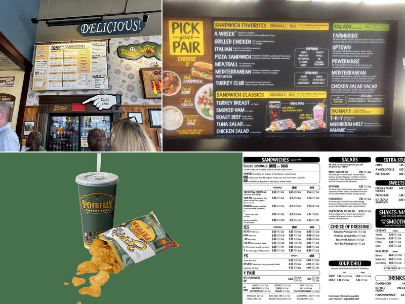 Potbelly Menu