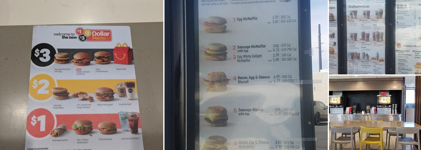 McDonald's Menu