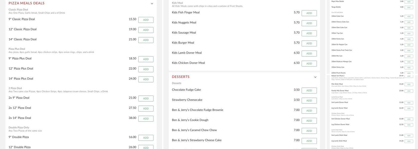 Marmaris BBQ House Menu