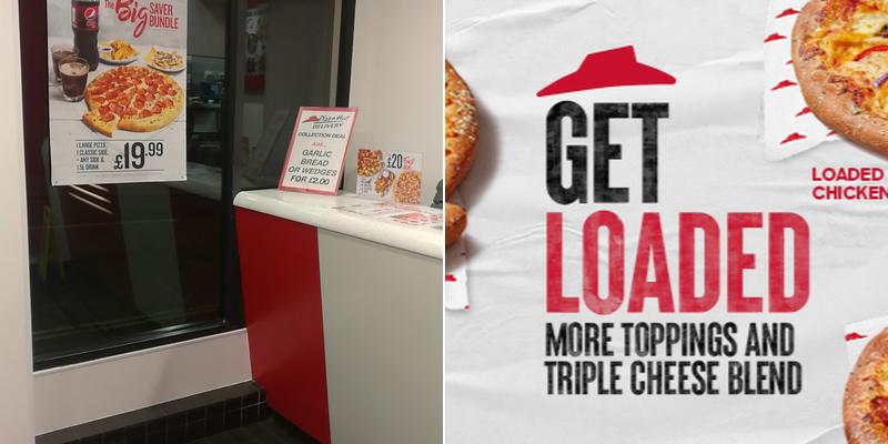 Pizza Hut Delivery Menu