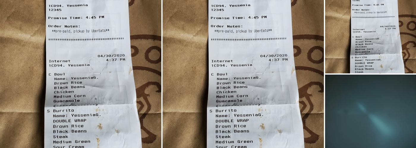 Chipotle Mexican Grill Menu