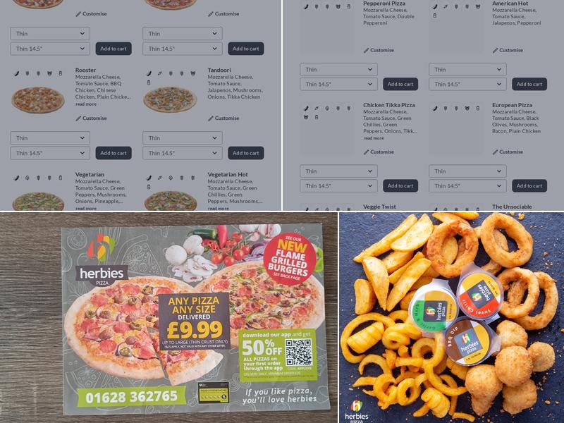 HERBIES PIZZA WINDSOR & MAIDENHEAD Menu