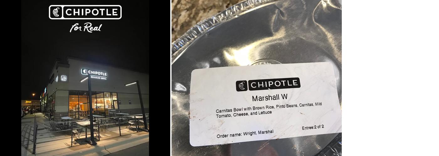Chipotle Mexican Grill Menu