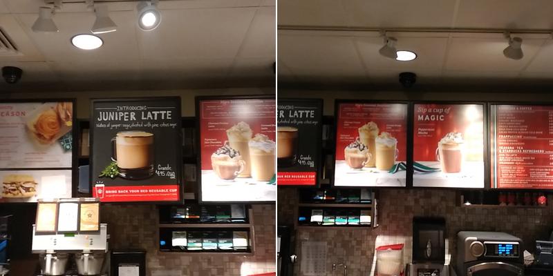 Starbucks Menu