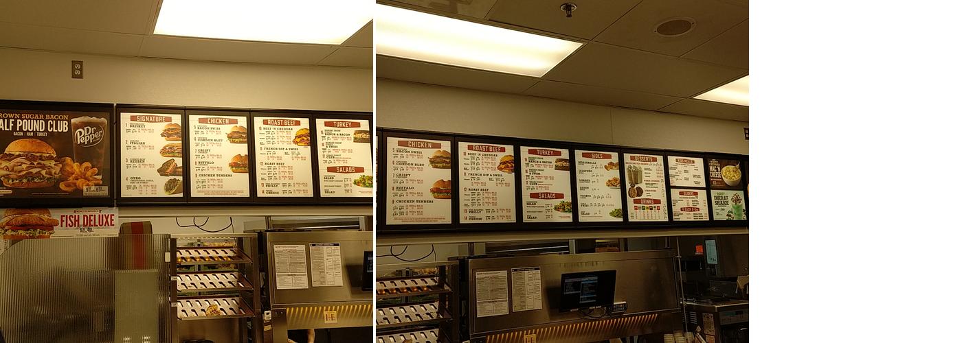 Arby's Menu