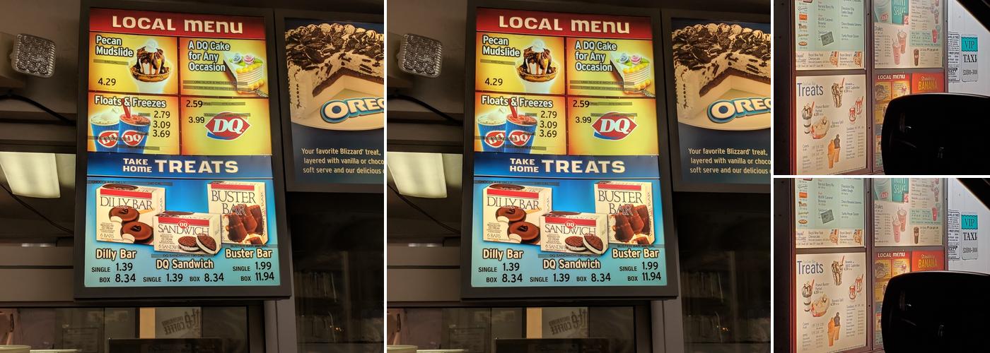 Dairy Queen Store Menu