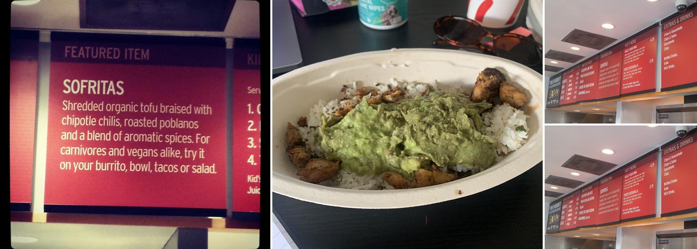 Chipotle Mexican Grill Menu