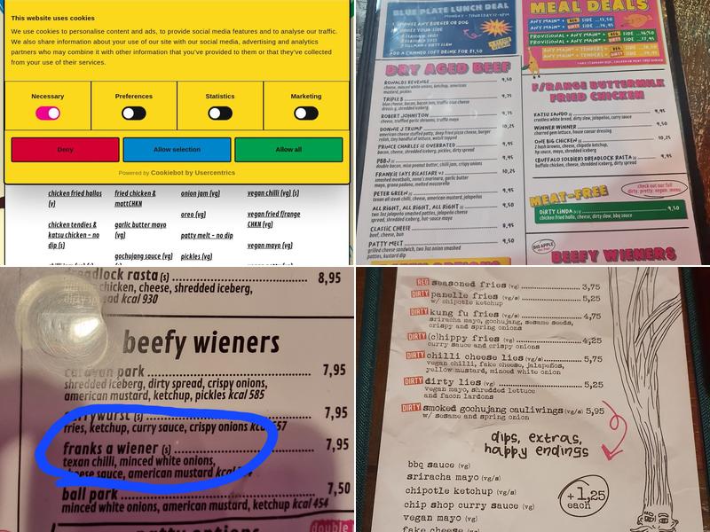 7 Bone Burger Co. Menu