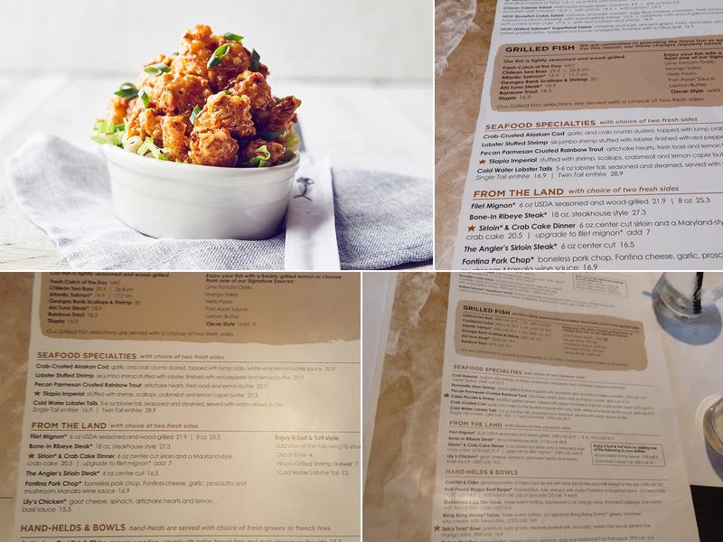 Bonefish Grill Menu