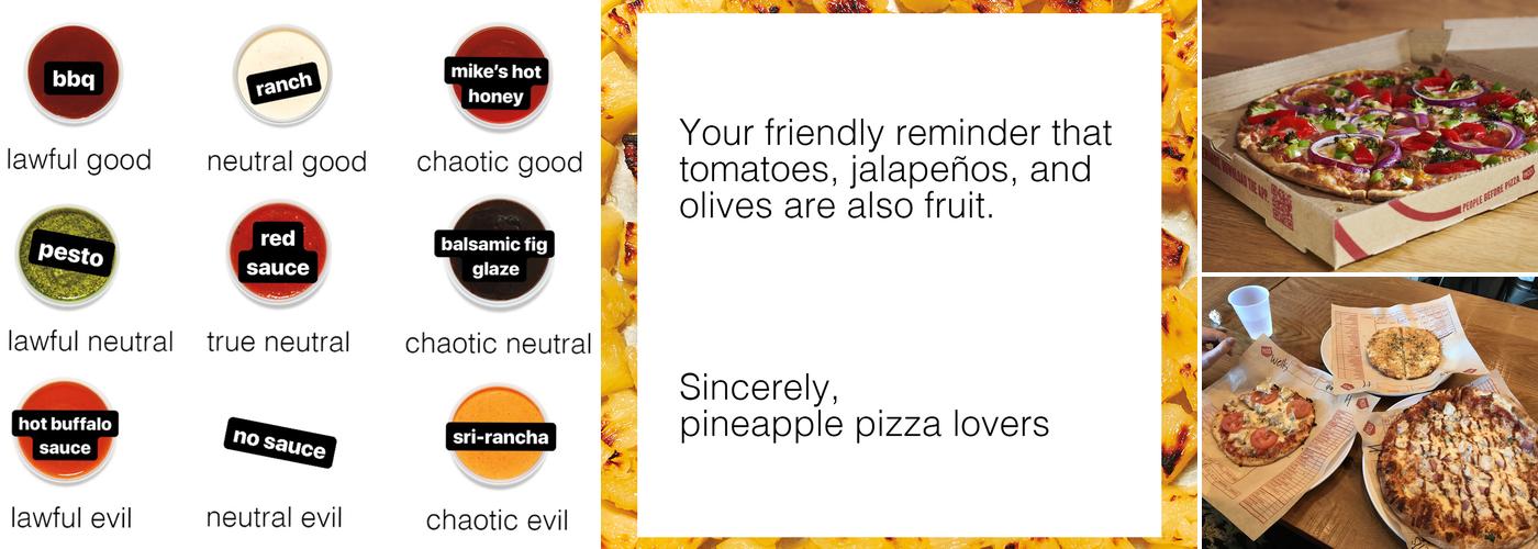 MOD Pizza Menu