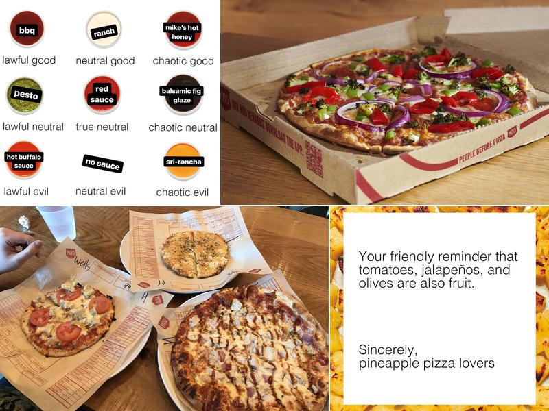 MOD Pizza Menu
