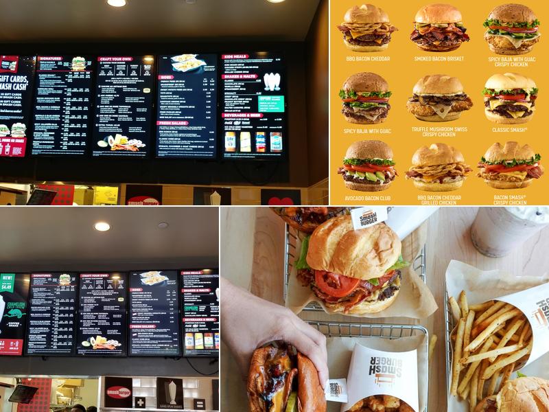 Smashburger Menu