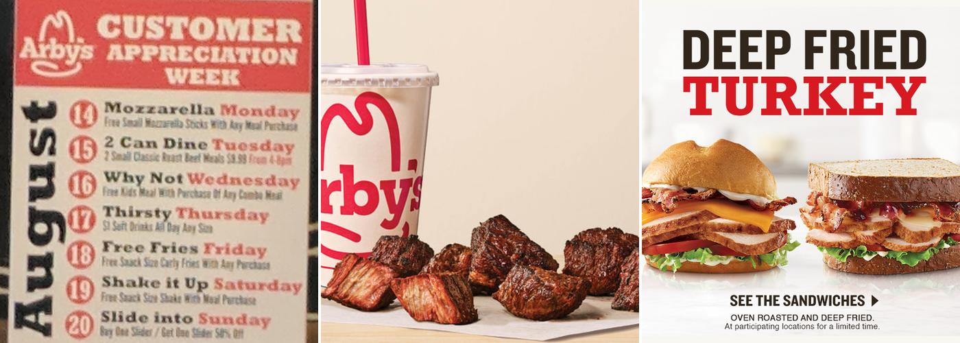 Arby's Menu
