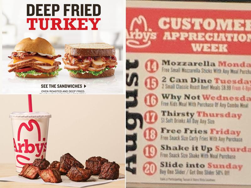 Arby's Menu
