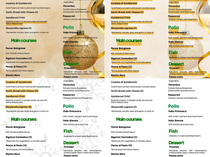 Wok Express Menu