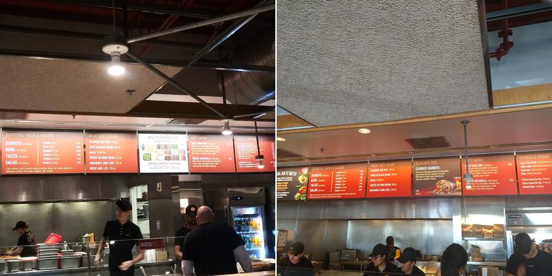 Chipotle Mexican Grill Menu