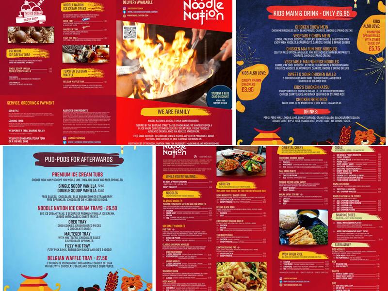 Noodle Nation Menu