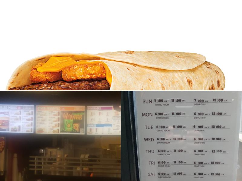 Burger King Menu