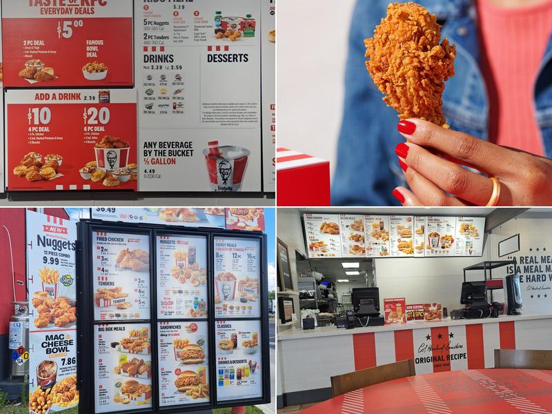 KFC Menu
