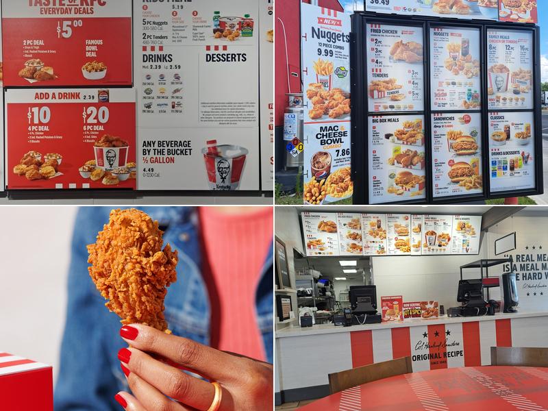 KFC Menu
