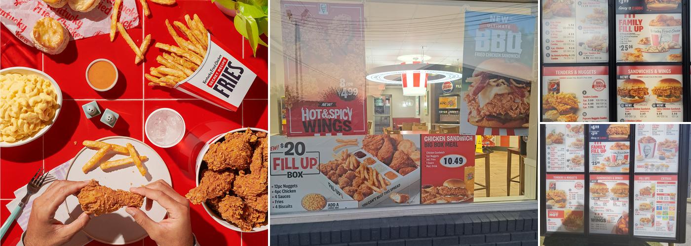 KFC Menu