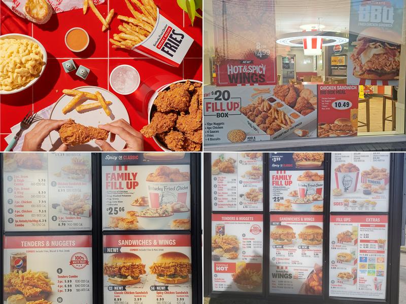 KFC Menu