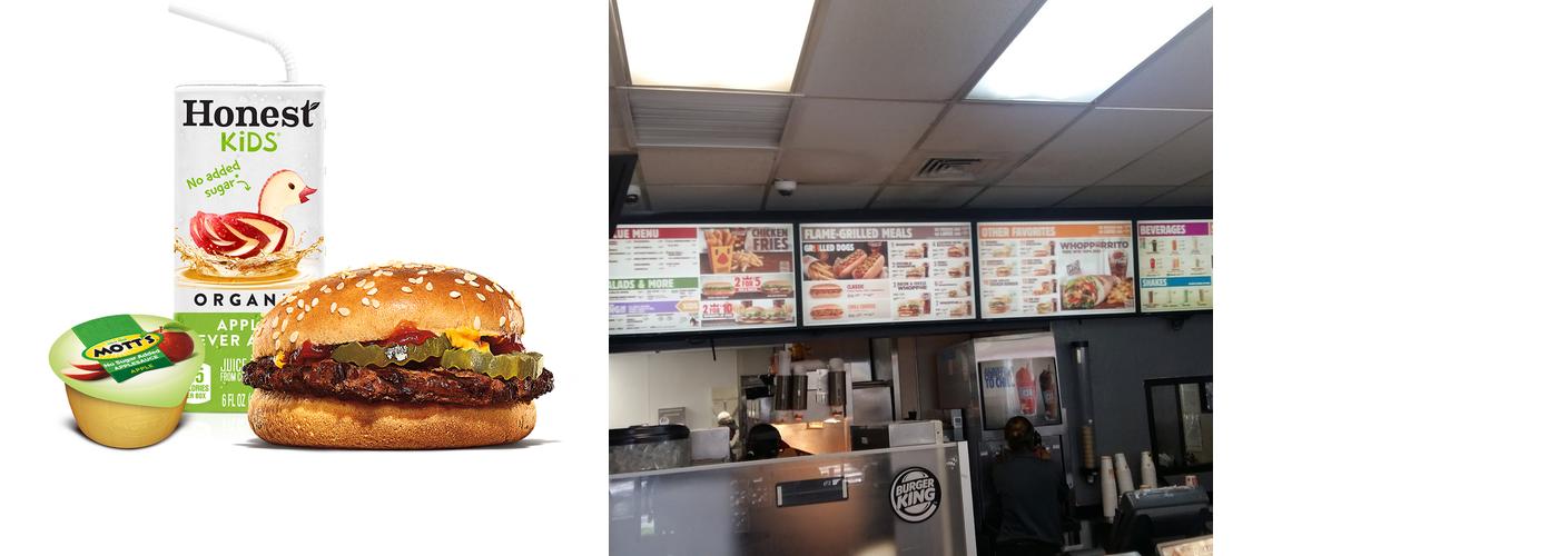Burger King Menu
